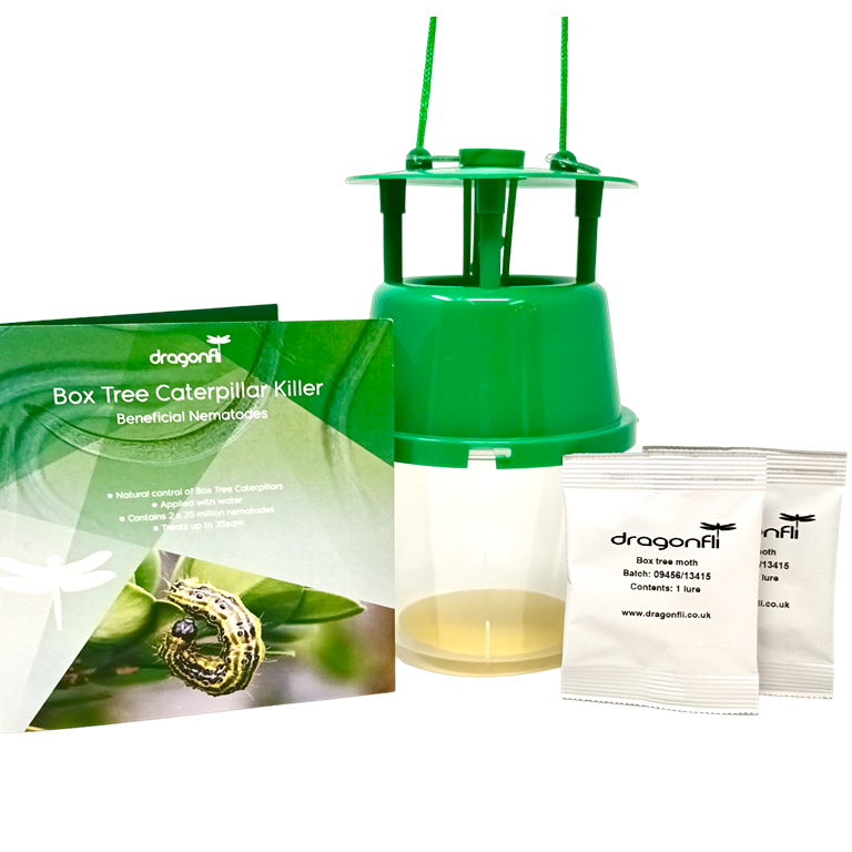 Box Tree Caterpillar Nematodes & Box Tree Moth Trap Bundle - Dragonfli